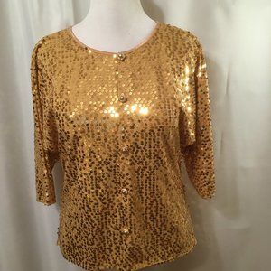Fancy Sequined Blouse